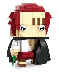 The King of Pirates: square head, red-haired Sanks