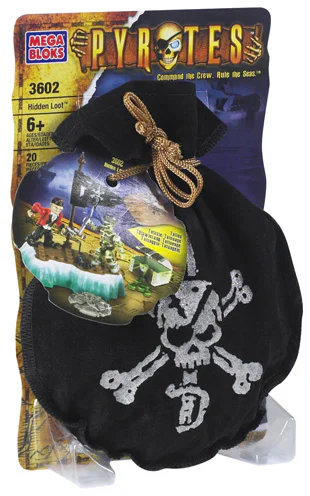 Pirates: hidden treasures 美家宝/美高 MegaBloks 3602