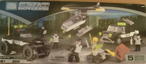 Special Weapons And Tactics 美家宝/美高 MegaBloks 9783
