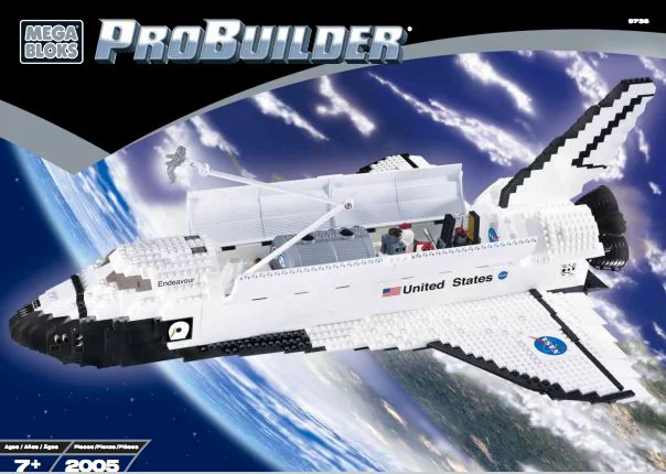 Space Shuttle Endeavour 美家宝/美高 MegaBloks 9736