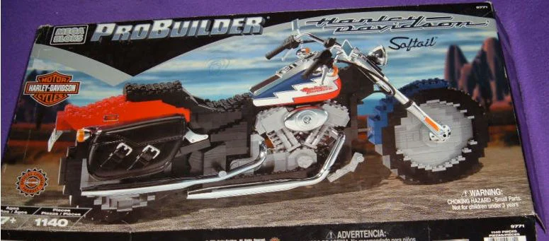 Harley-Davidson Softtail 美家宝/美高 MegaBloks 9771