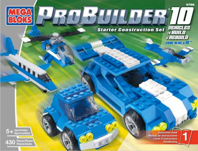 "Emergency Code Blue Alert Level 10" 美家宝/美高 MegaBloks 9766