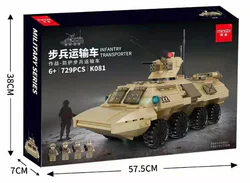 Combat-protected infantry transport vehicle