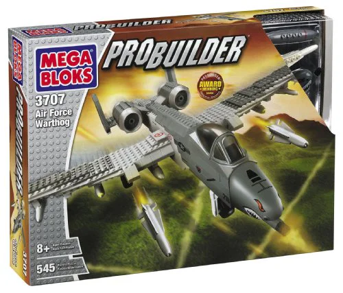 Fairchild Republic A-10 Thunderbolt II attack aircraft 美家宝/美高 MegaBloks 3707