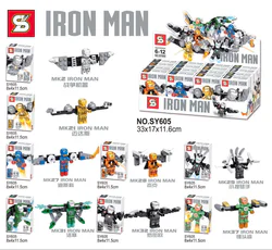 Iron Man Junior 8 versions