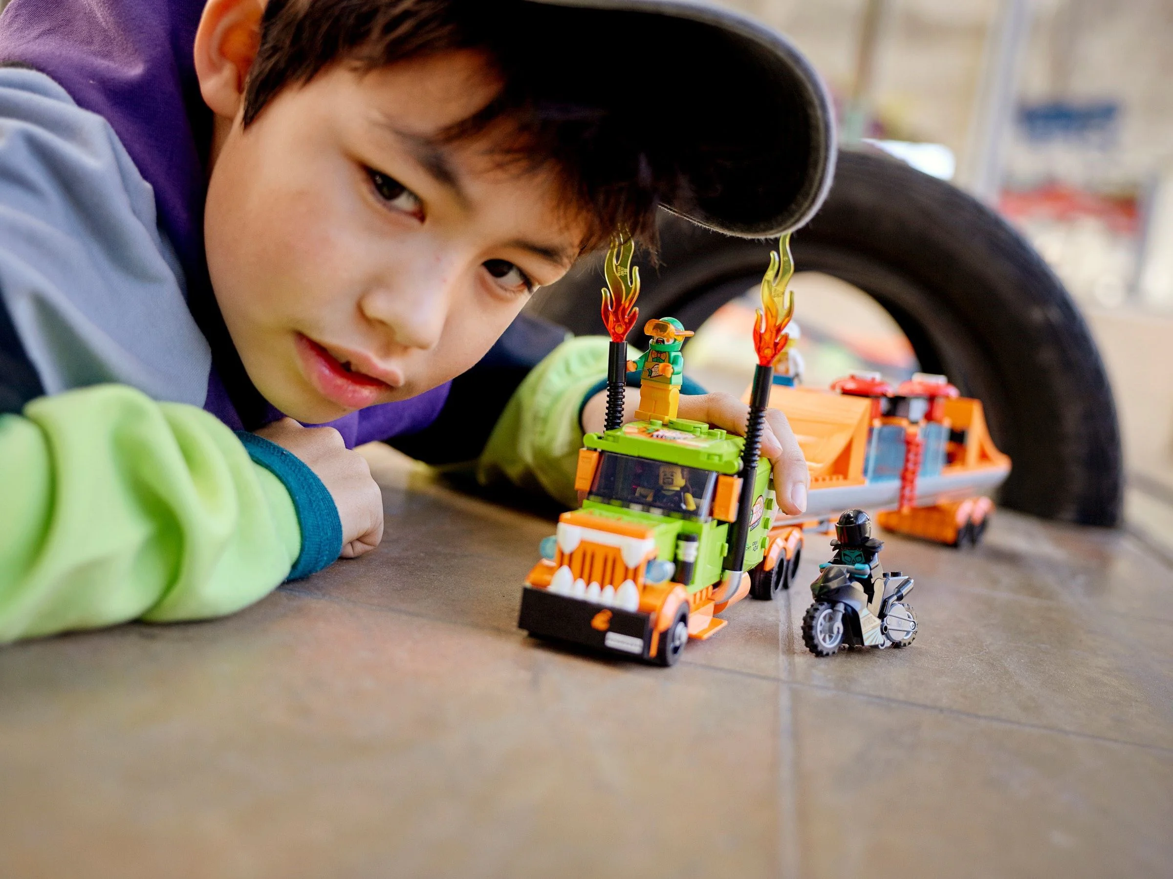 Specialities: Truck stunts 乐高 LEGO 60294 image 4