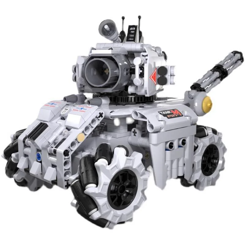 Storm Tank Scrarch Graphical Programming Robot 咔搭 CaDA/双鹰 DoubleE C71012