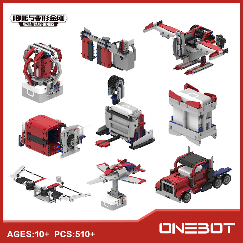  Nezha and Transforming Gold Condor: Intelligent Building Block Transforming Gold Condor ONEBOT/米兔MITU/小米MI OBTFS27AIQI image 1