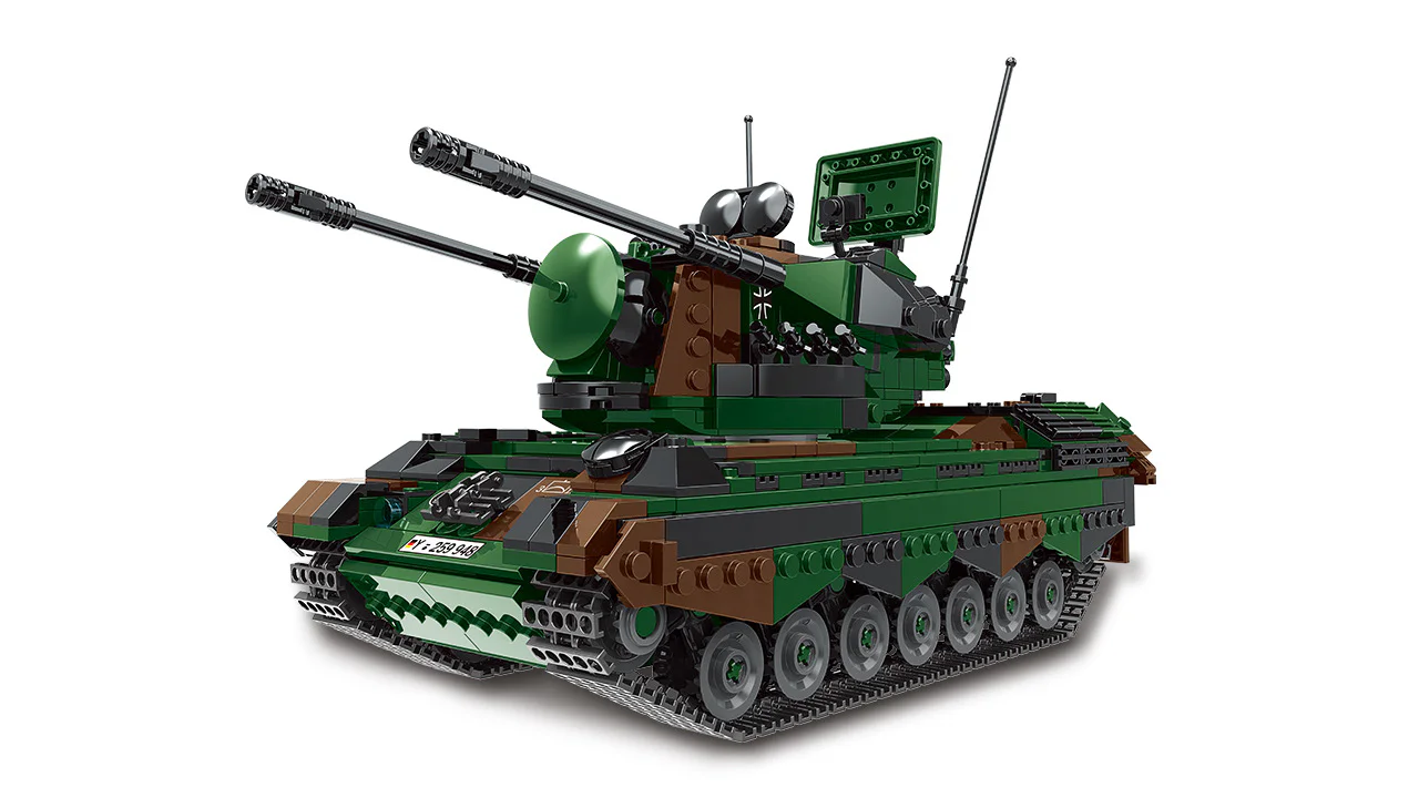 Leopard self-propelled anti-aircraft gun 1:30 星堡 XINGBAO XB-06045