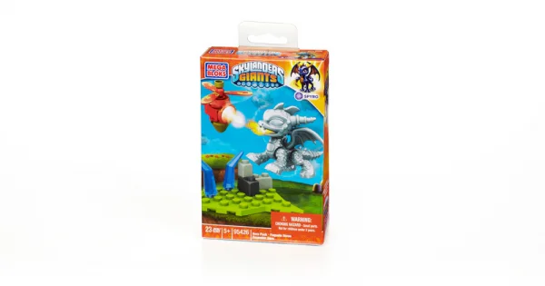 Skylanders: Silver Metallic Spyro Hero Pack 美家宝/美高 MegaBloks 95426