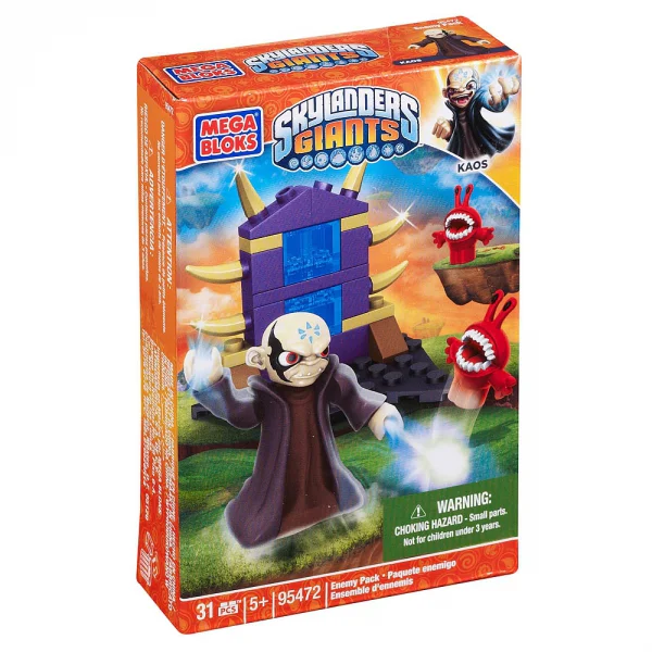 "Skylanders: Kaos and Chompy Enemy Pack" 美家宝/美高 MegaBloks 95472
