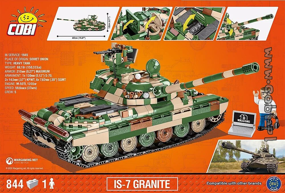 TANK WORLD: IS-7 TANK COBI 3040 image 9