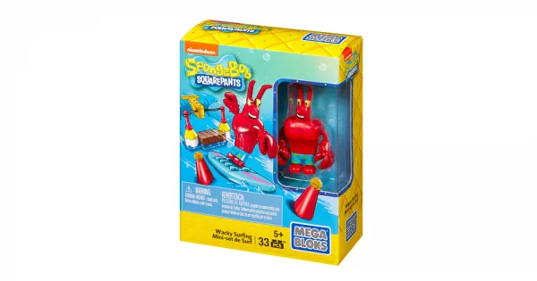 SpongeBob: Weird surfing 美家宝/美高 MegaBloks CNF64