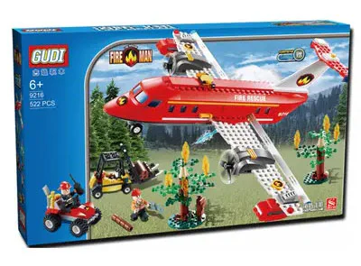 Fire Department: Firefighting Plane 古迪 GUDI 9216 image 2