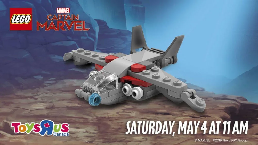 Miniature Shockwave Squadron Fighter 乐高 LEGO CAPTAINMARVEL