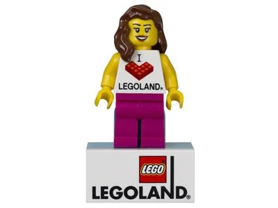 I LOVE LEGOLAND'S FRIDGE STICKER, GIRL 乐高 LEGO 851331