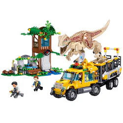 "Dinosaur World: Tyrannosaurus Transport Truck"