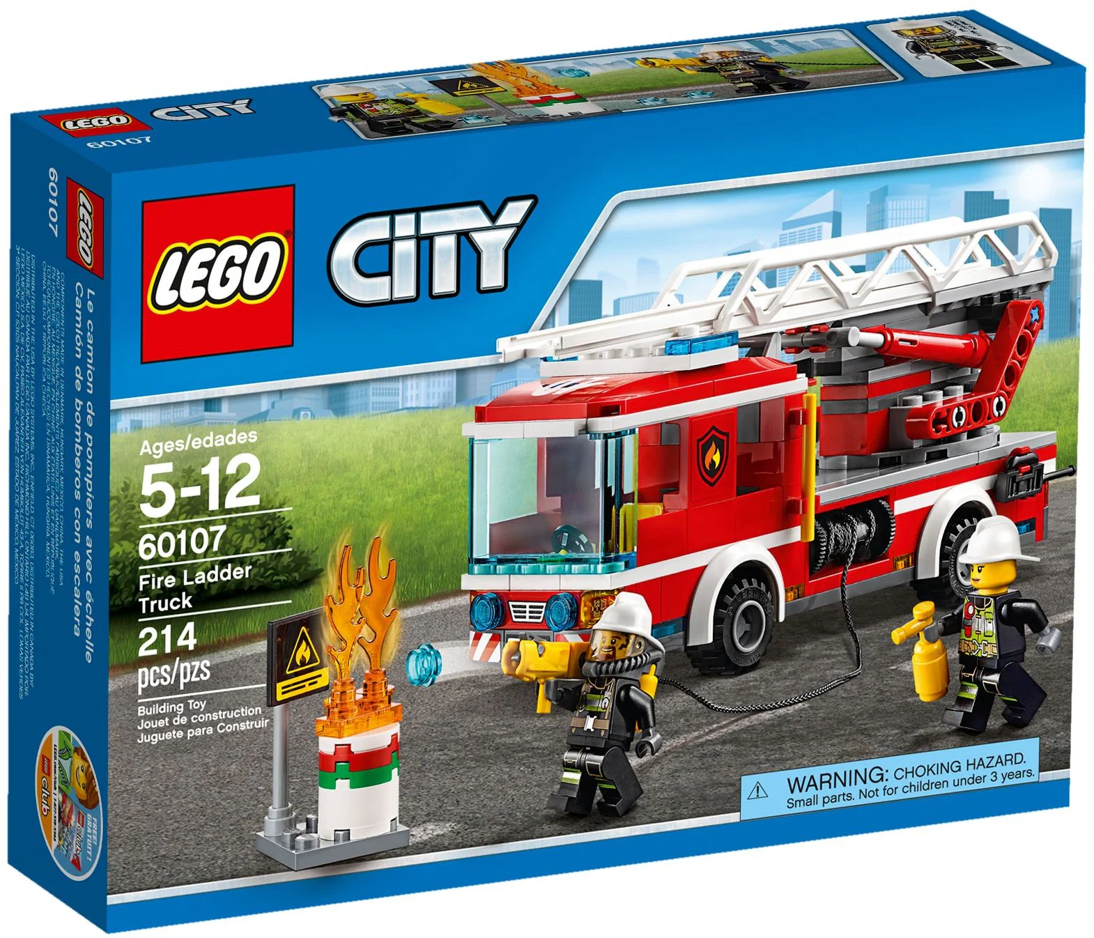 Cloud Ladder Fire Truck 乐高 LEGO 60107 image 1