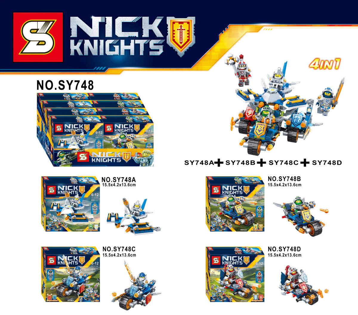 Knight's Loadout Four-in-One, 4 Variations SY748B image 1