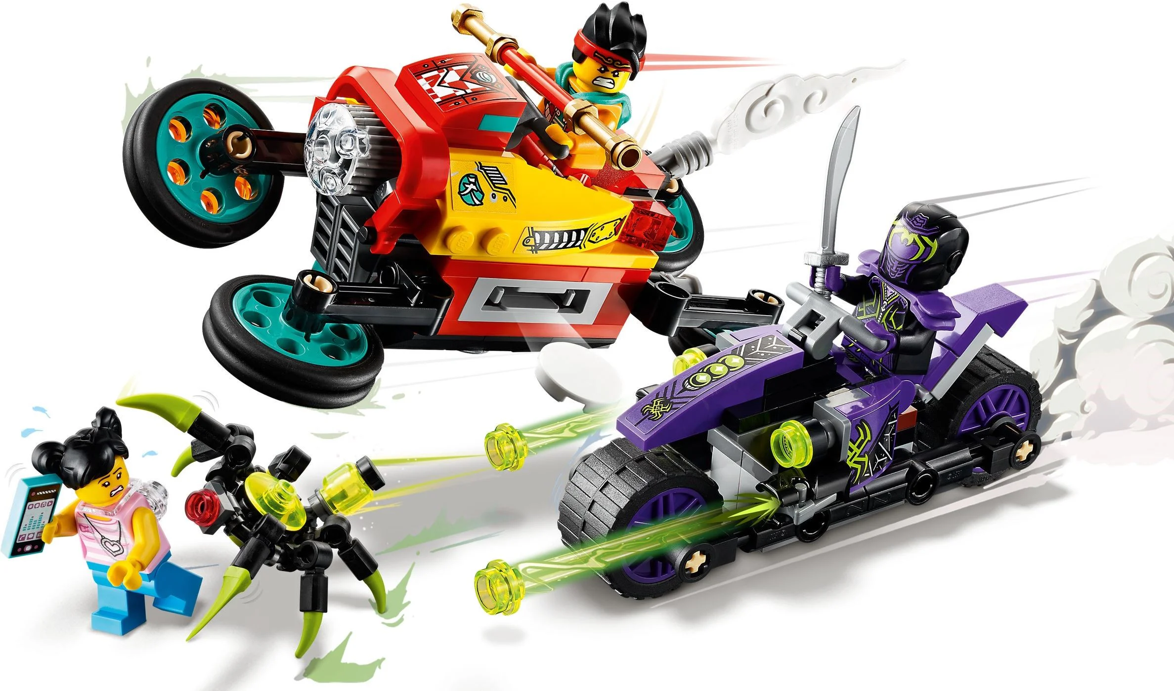 Goku Jr: Goku Jr's Flying Motorbike 60041 image 4