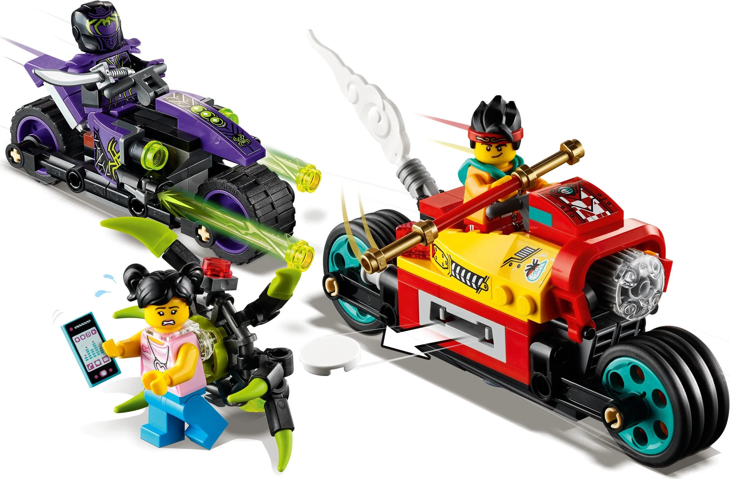 Goku Jr: Goku Jr's Flying Motorbike 60041 image 5