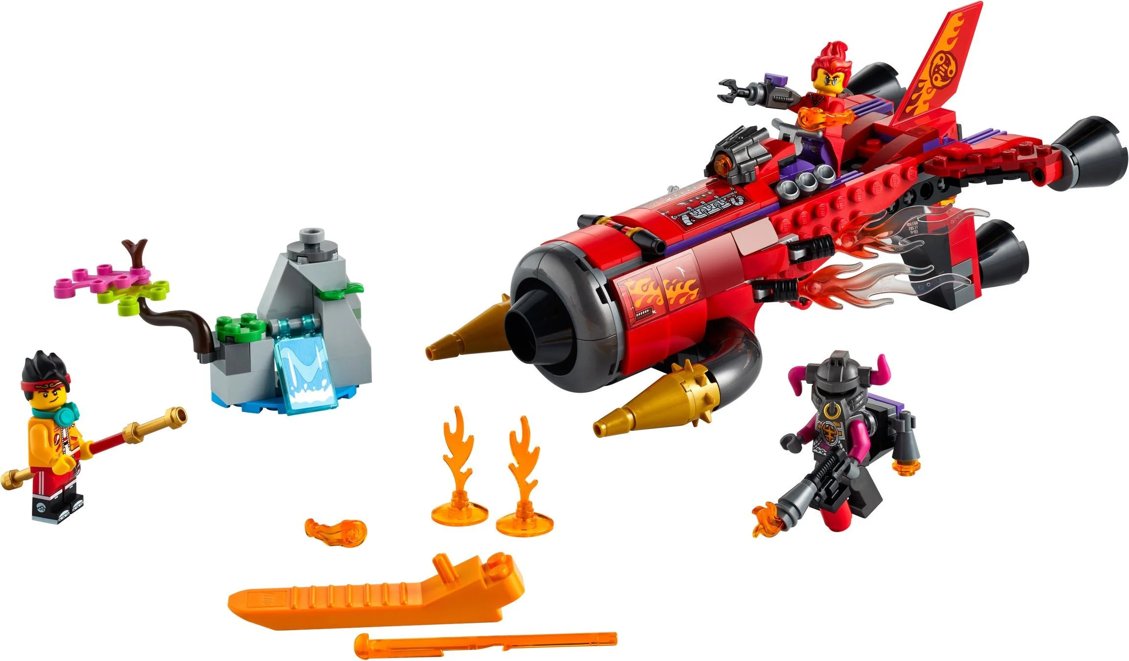 Monkey Junior: Red Boy's Hell Training Jet Fighter 60042