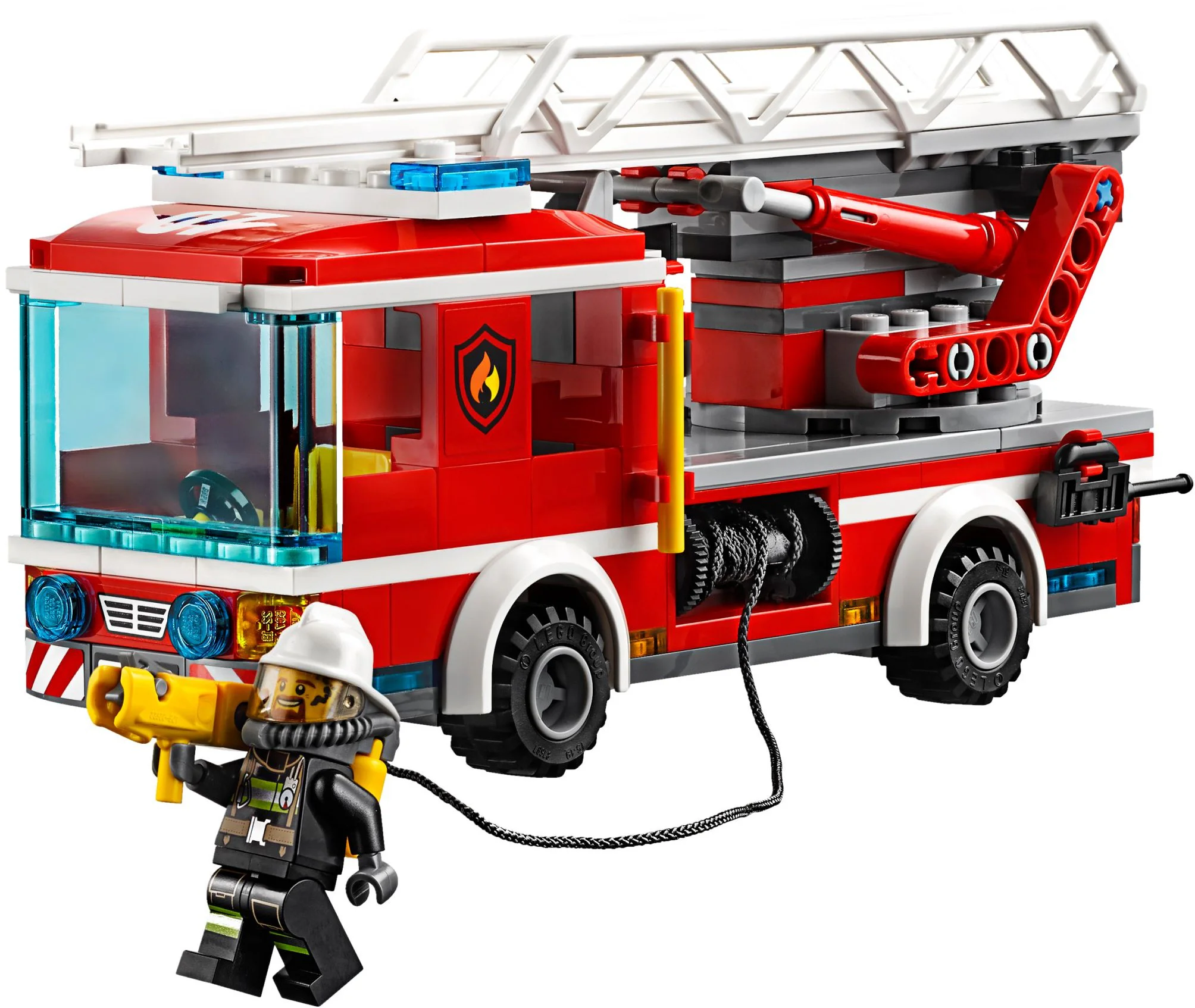Cloud Ladder Fire Truck 乐高 LEGO 60107 image 2