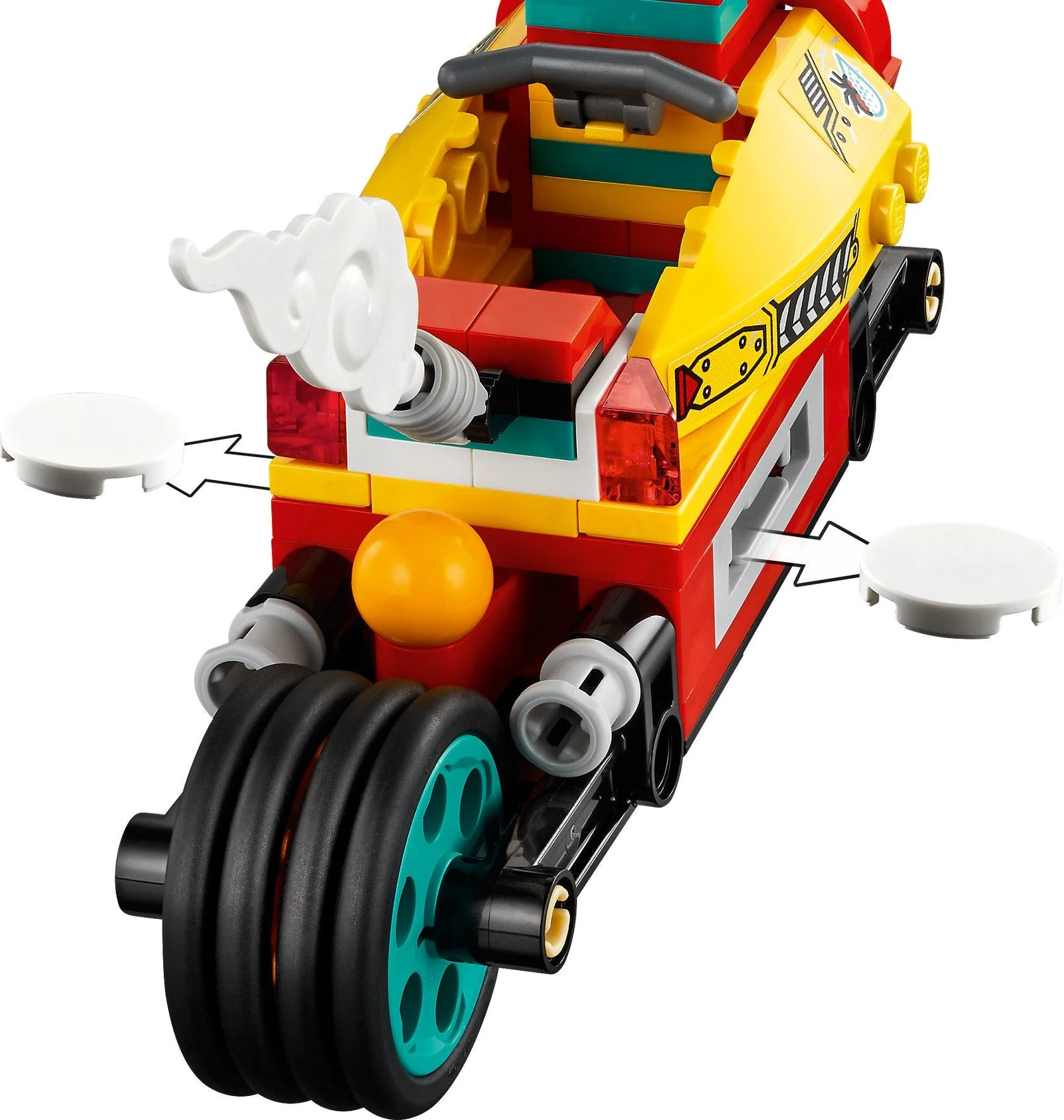 Goku Jr: Goku Jr's Flying Motorbike 60041 image 7