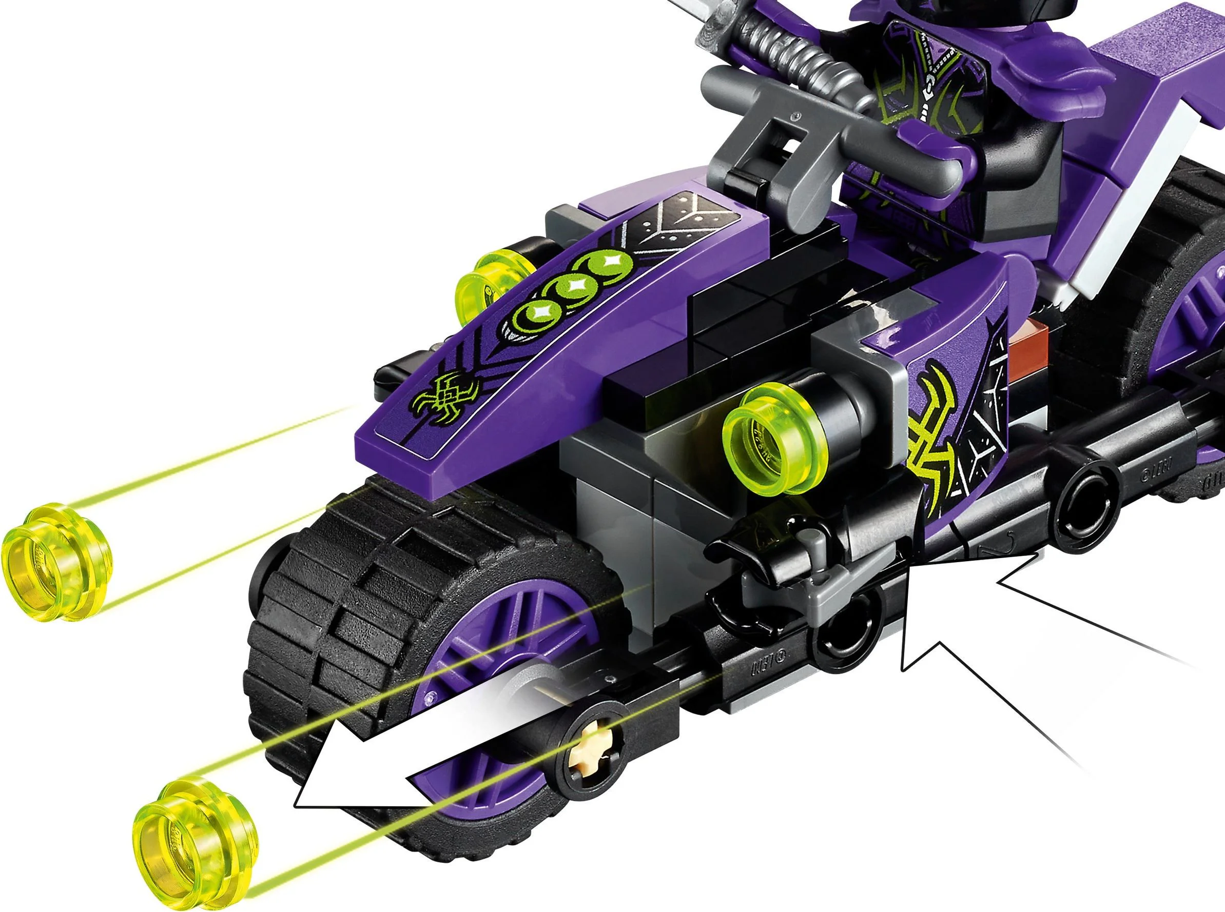 Goku Jr: Goku Jr's Flying Motorbike 60041 image 8
