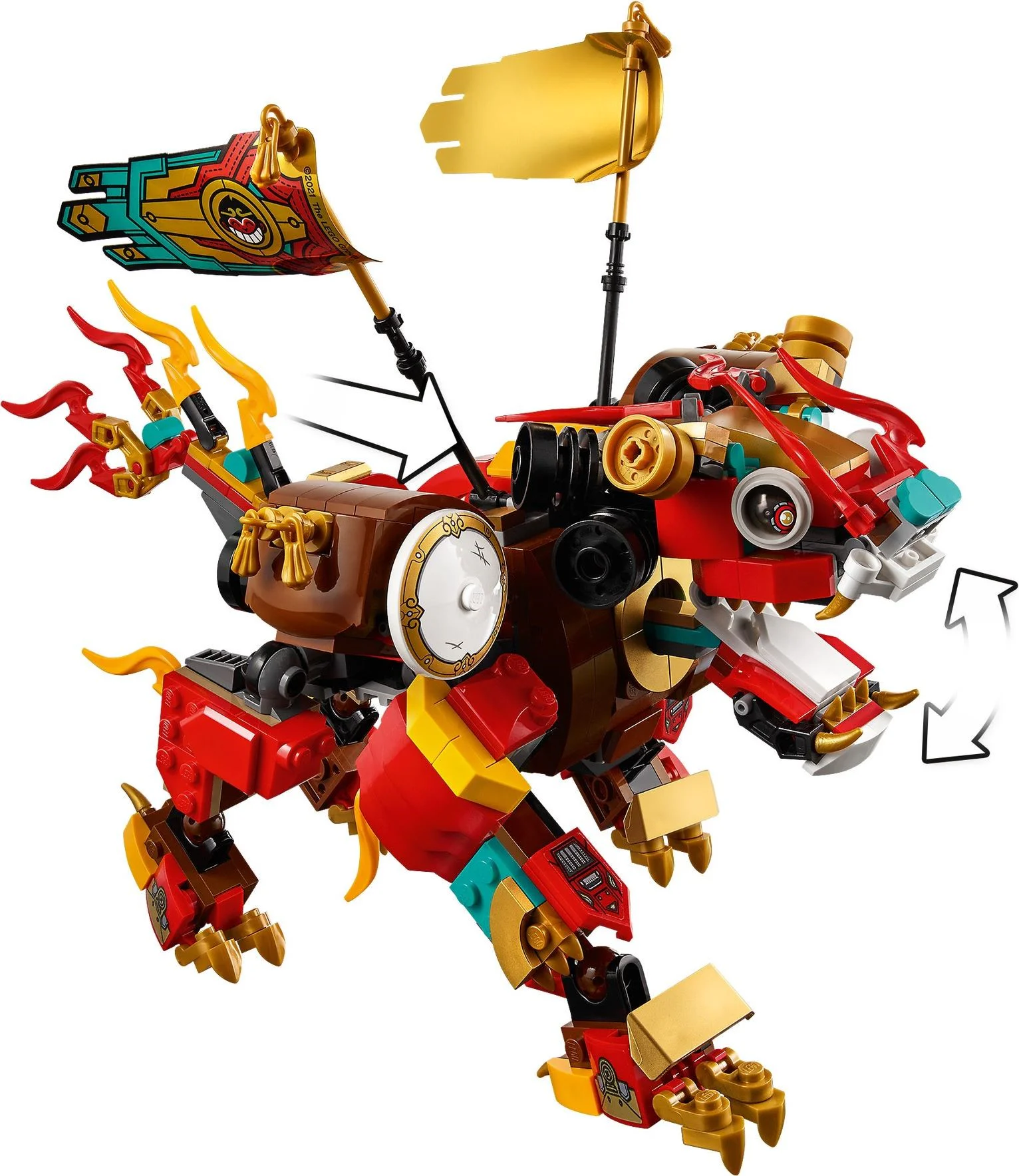 Monkey Hero: Monkey Hero Golden God Beast 智蒙ZIMO 80003 image 6