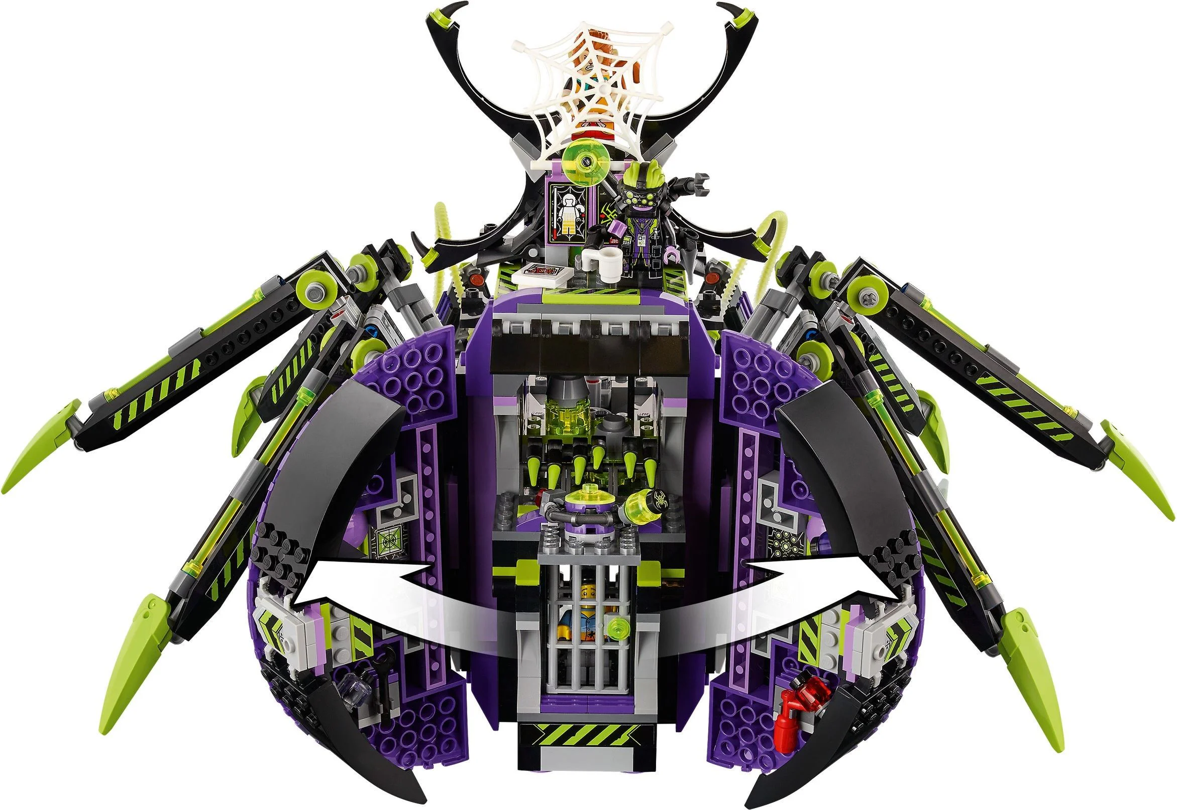 Goku Jr.: Giant Spider's Mobile Base 60045 image 5