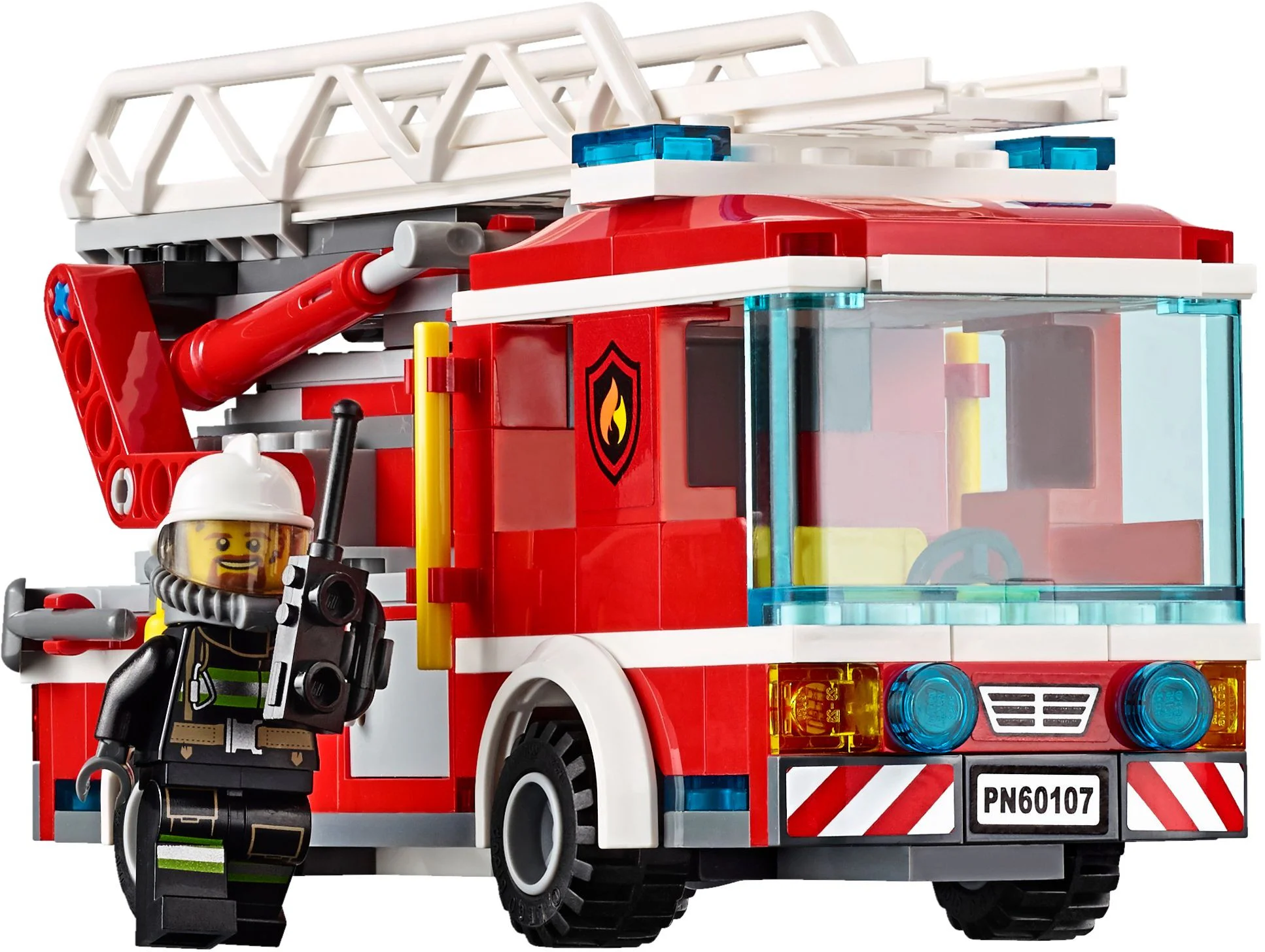 Cloud Ladder Fire Truck 乐高 LEGO 60107 image 3