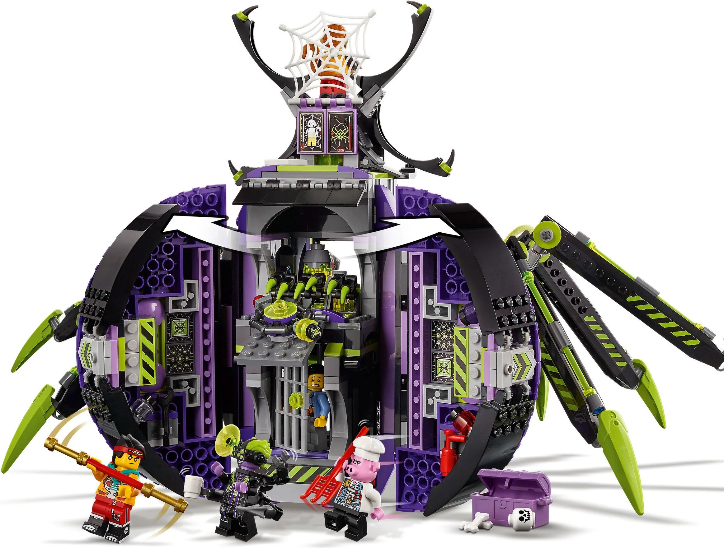 Goku Jr.: Giant Spider's Mobile Base 60045 image 6