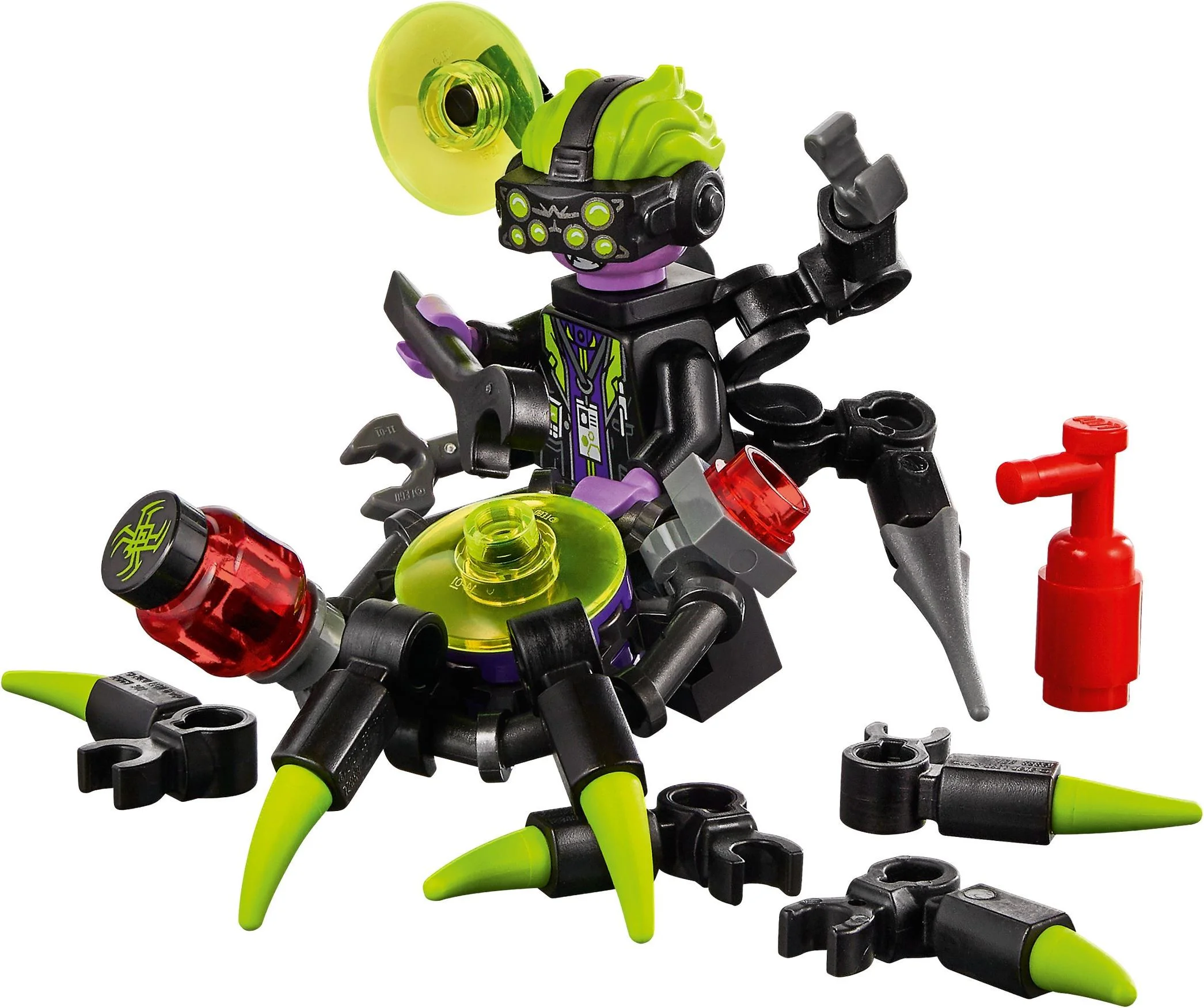 Goku Jr.: Giant Spider's Mobile Base 60045 image 10