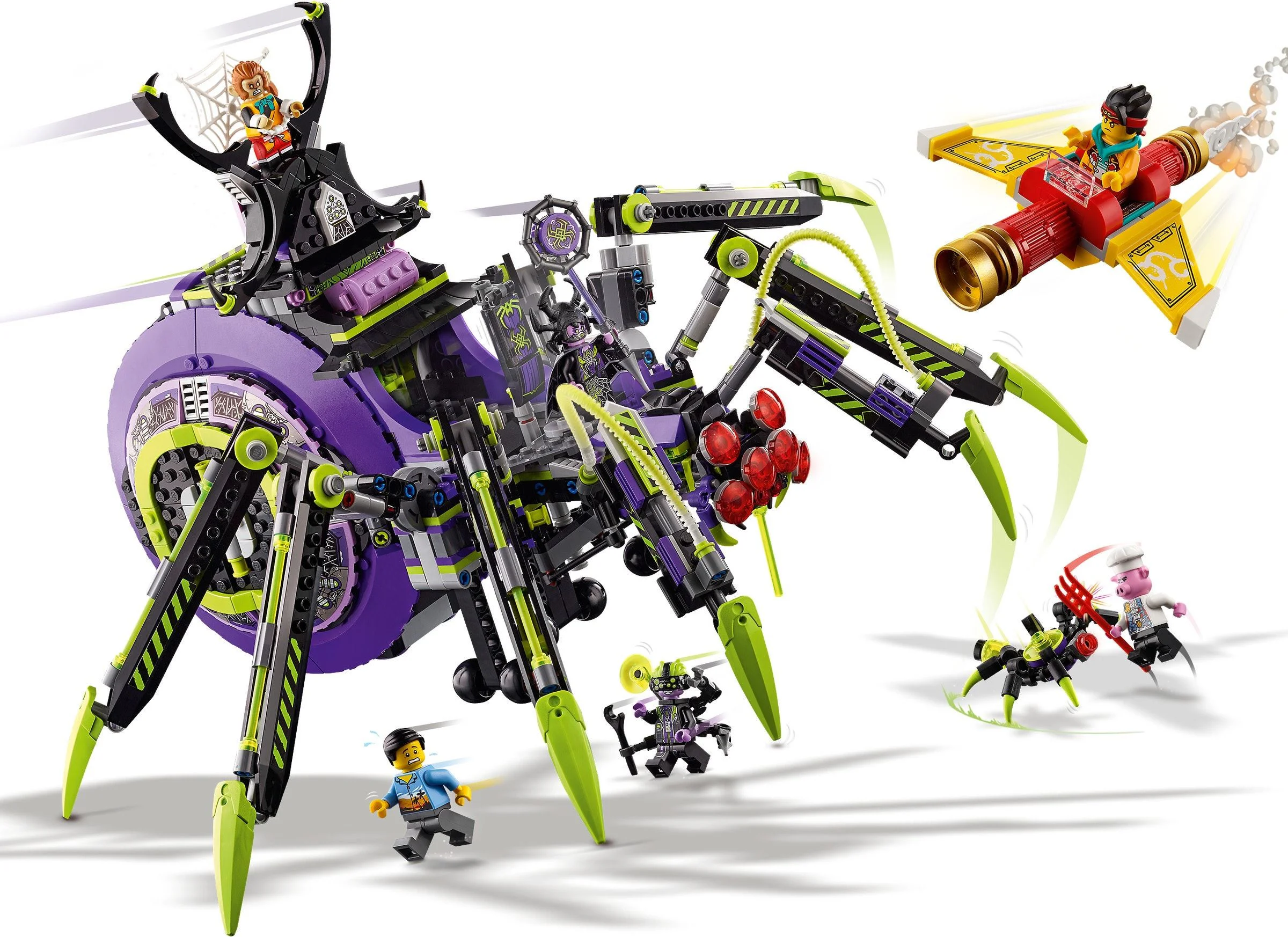 Goku Jr.: Giant Spider's Mobile Base 60045 image 13