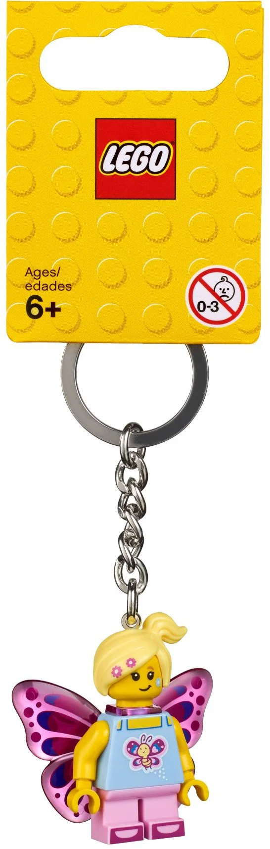 Butterfly girl key button 乐高 LEGO 853795 image 1