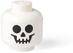 Halloween Skeleton Head Organizer Box