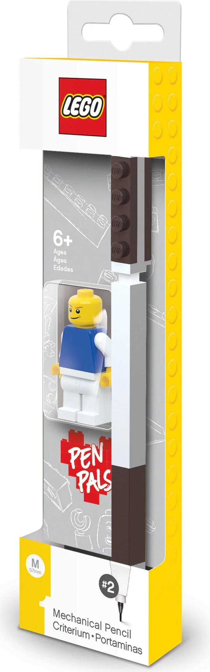 Pencils: Pencil with built-in eraser for kids. 乐高 LEGO 5006294 image 1