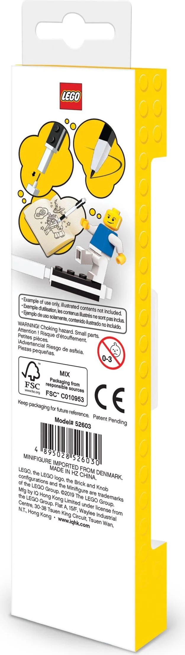 Pencils: Pencil with built-in eraser for kids. 乐高 LEGO 5006294 image 2