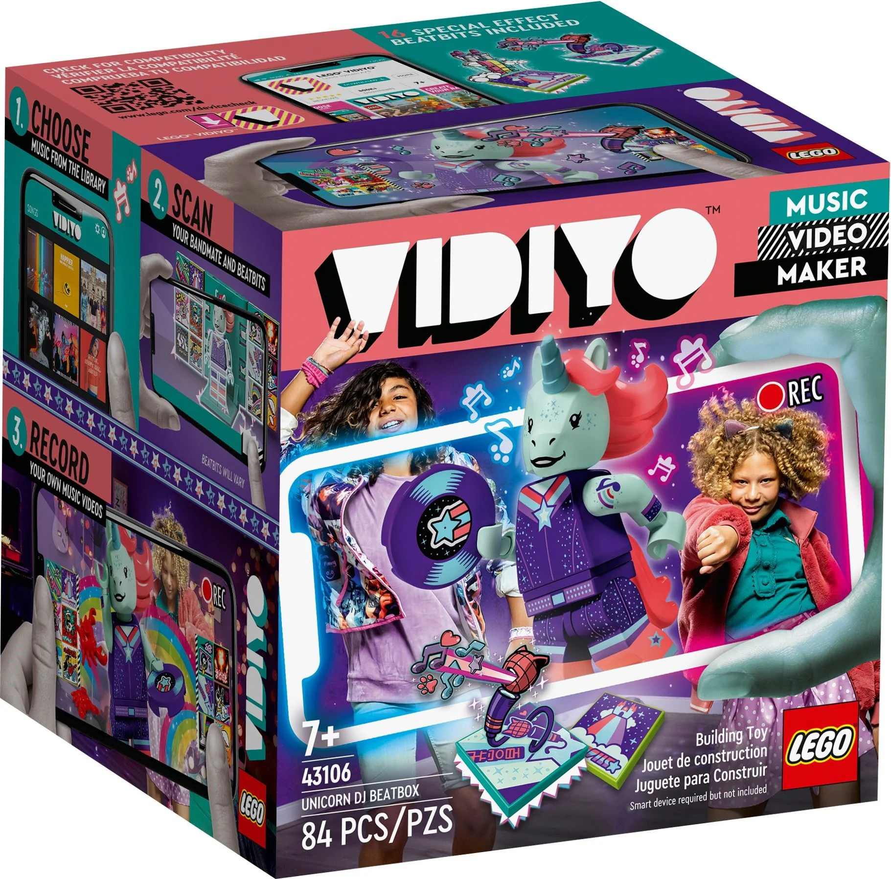 VIDIYO: UNICORN DJ 乐高 LEGO 43106 image 1