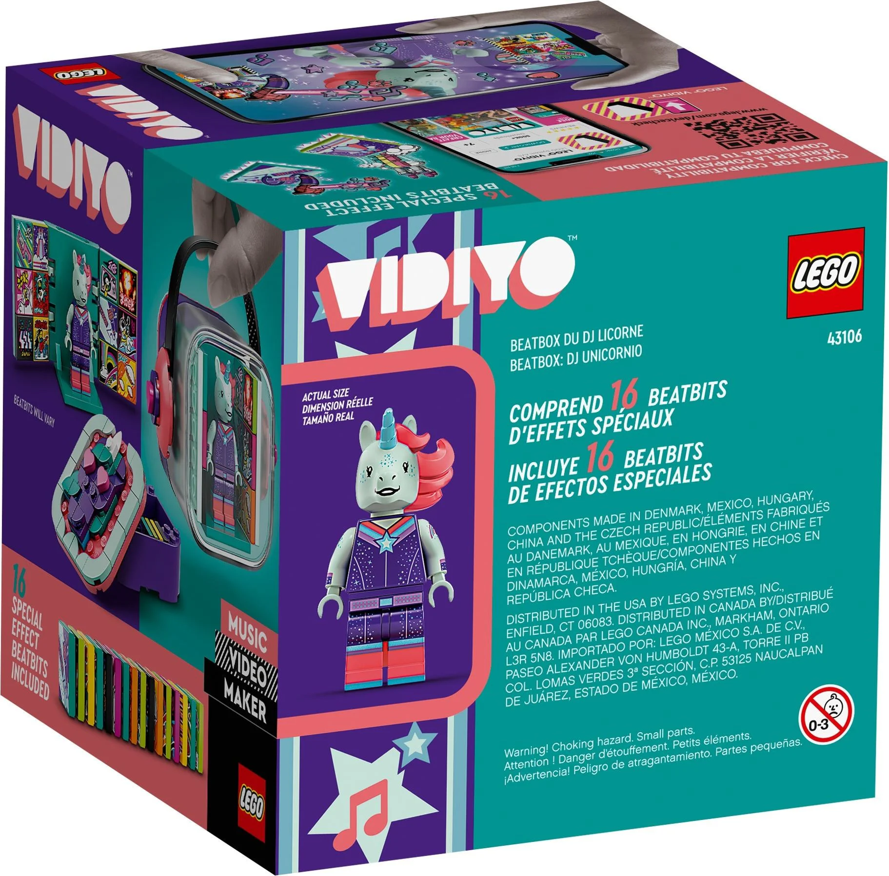 VIDIYO: UNICORN DJ 乐高 LEGO 43106 image 2