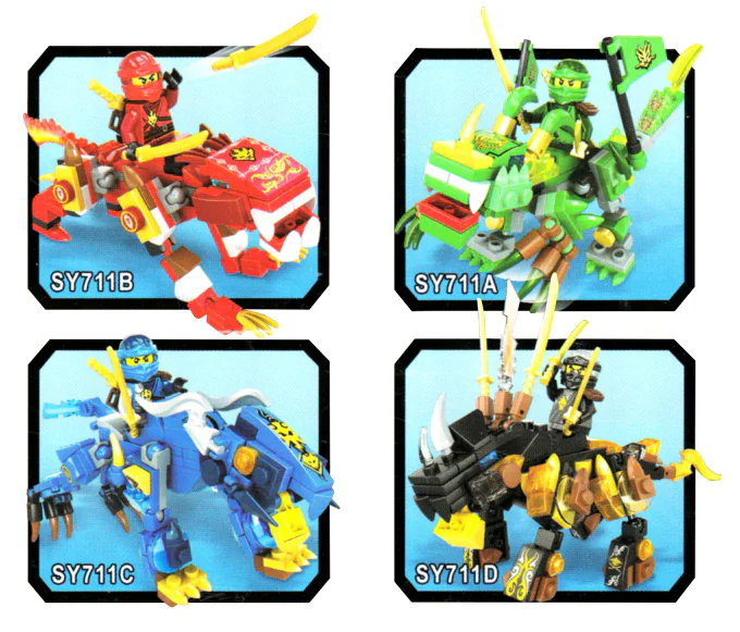 Mythical Mounts, 4 Variants SY711D image 5