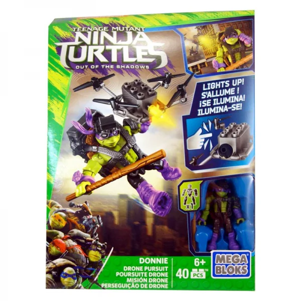 Ninja turtle: drone chase 美家宝/美高 MegaBloks DPF75