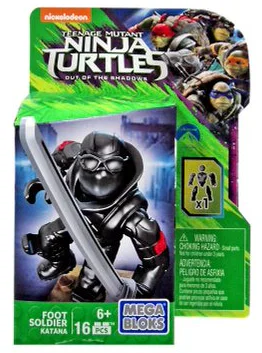 Teenage Mutant Ninja Turtles: Foot Soldier Sword 美家宝/美高 MegaBloks DPW16