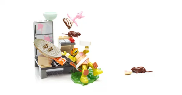 ninja turtle: Mickey TM. Kitchen mess 美家宝/美高 MegaBloks DXY13