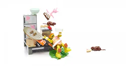 ninja turtle: Mickey TM. Kitchen mess