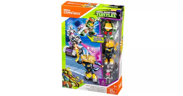 Teenage Mutant Ninja Turtles: Raphael x Dimensional Battle 美家宝/美高 MegaBloks DXY14