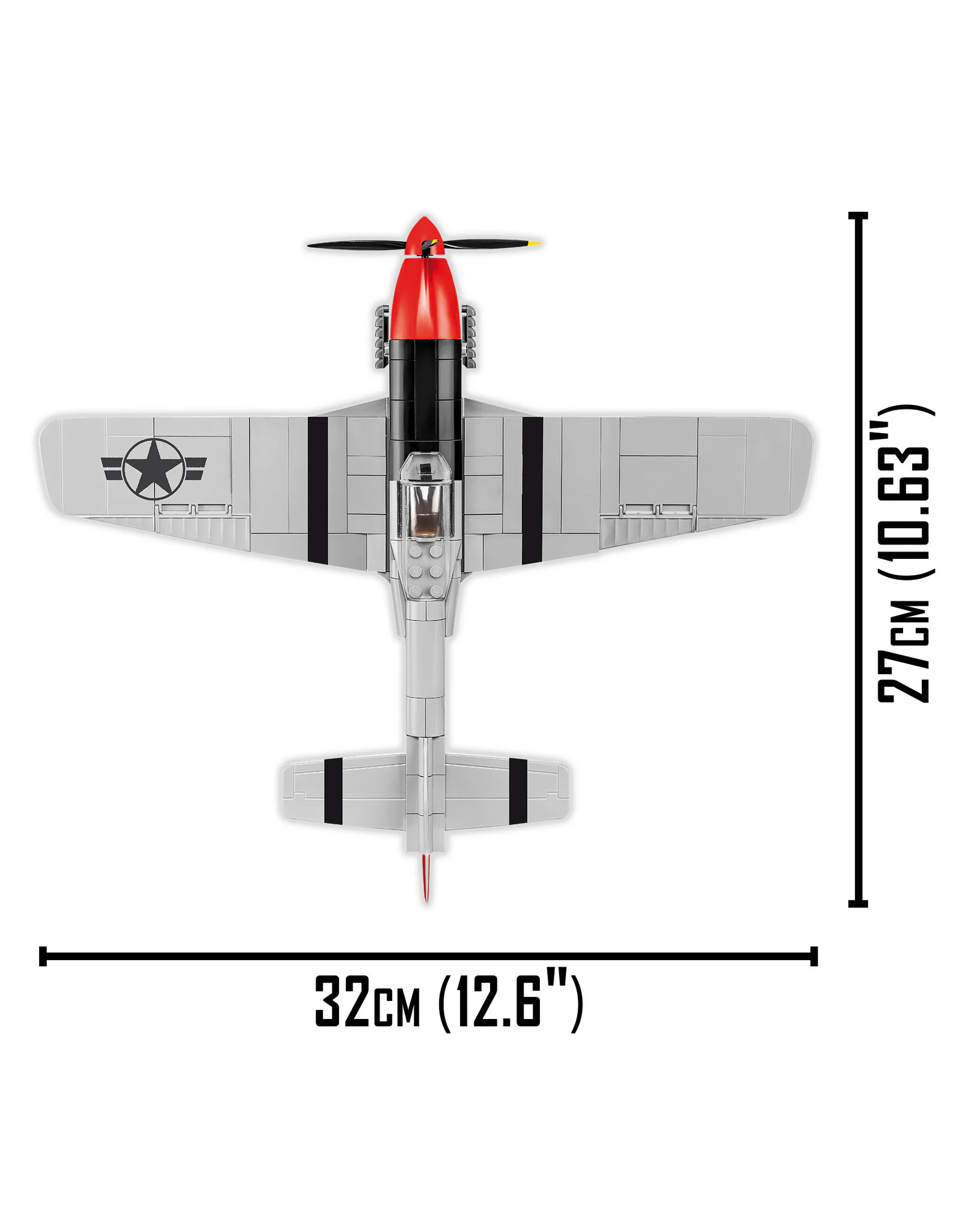 MAGNIFICENT: MUSTANG P51D COBI 5806 image 1