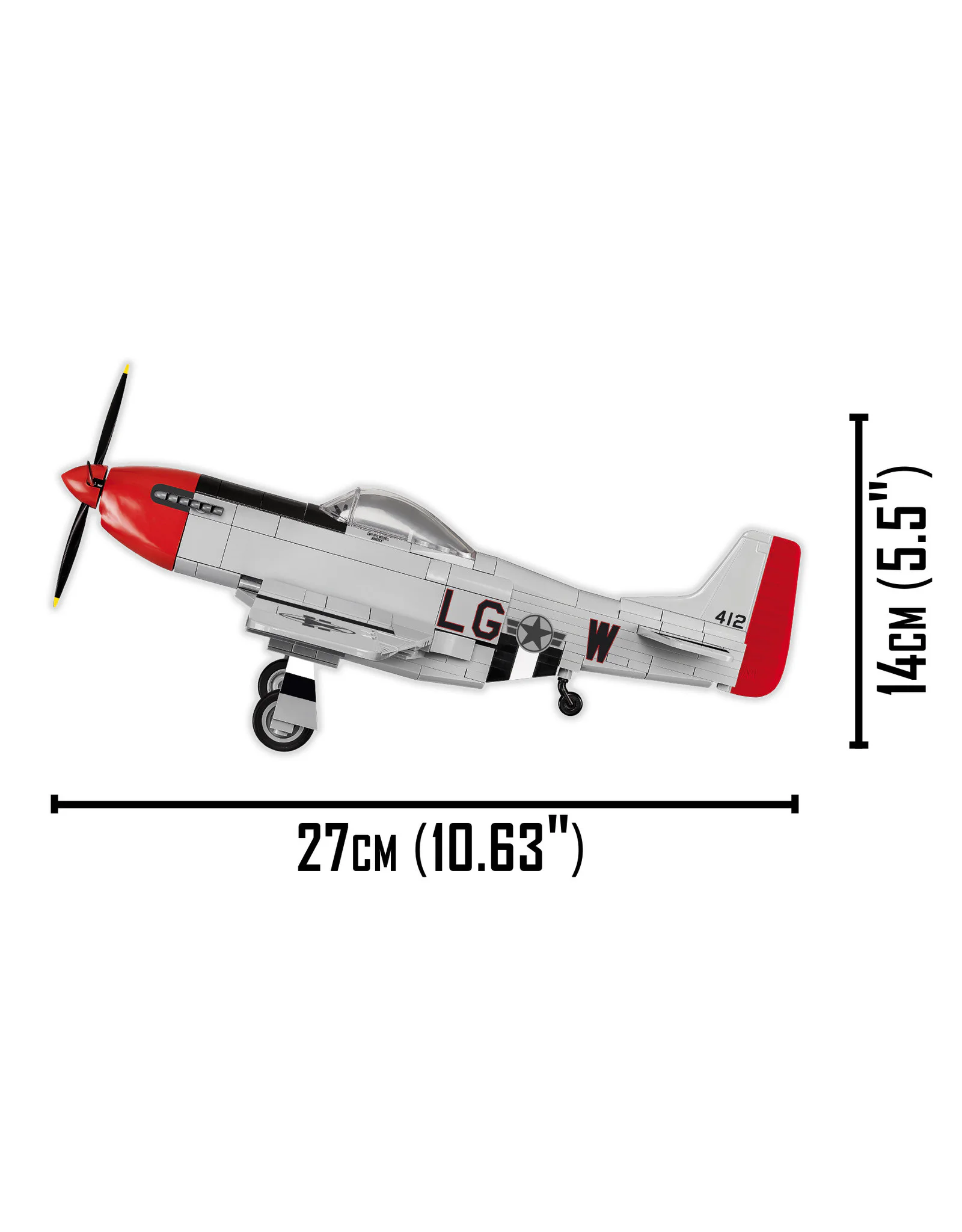 MAGNIFICENT: MUSTANG P51D COBI 5806 image 2
