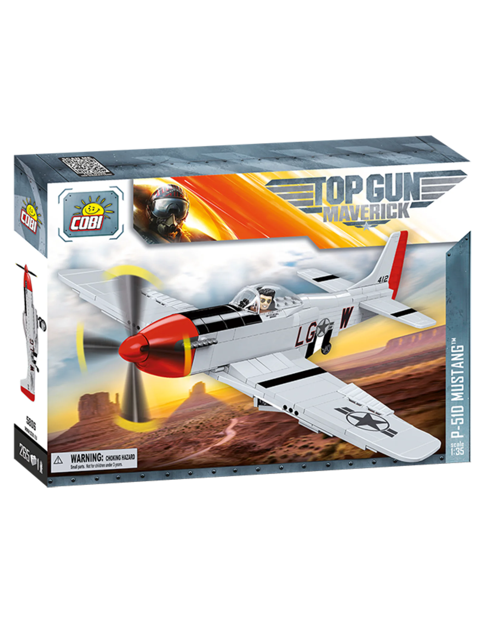 MAGNIFICENT: MUSTANG P51D COBI 5806 image 4